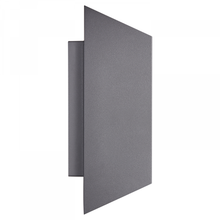 Nordlux Nico Square 22 elegante Wandleuchte Anthrazit Spritzwasser geschützt dimmbar modernes Design